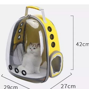 Mochila Pet Transporte Cães Gato Visão